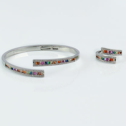 Vibrant Rainbow Bangle LA057