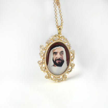 Gold-Plated Necklace Emirati King (LA028)