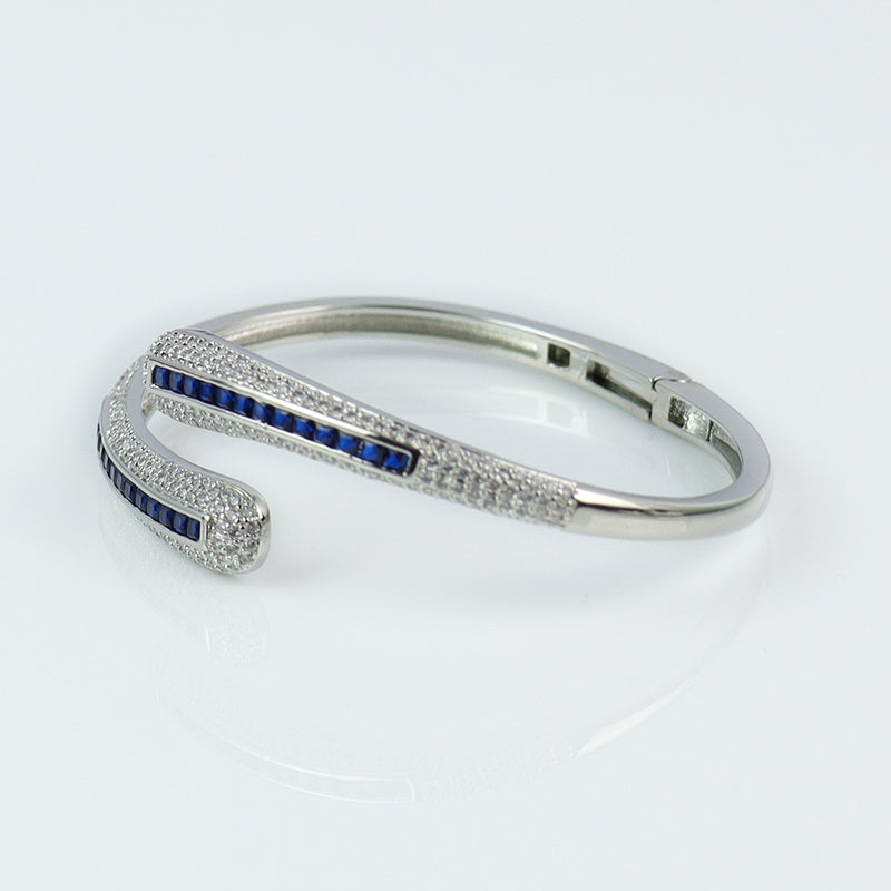 Subtle Bead Elegance Bangle LA047