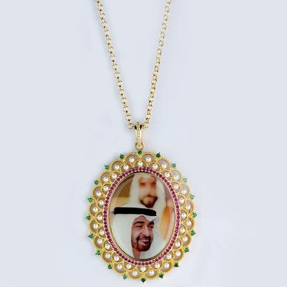 Emirati Kings Necklace (2LA219)