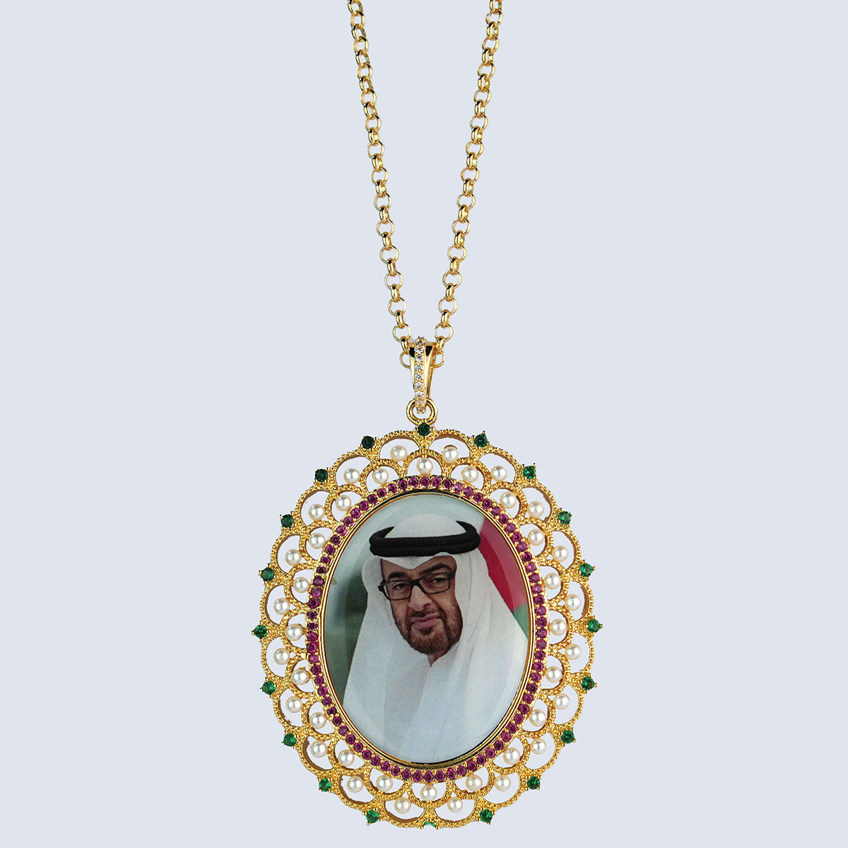 Emirati Kings Necklace (2LA219)