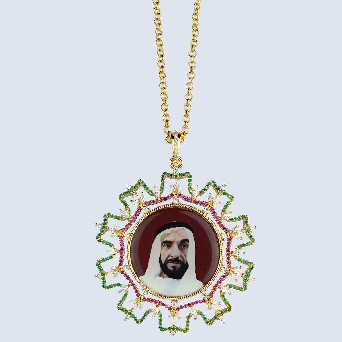 Emirati Kings Necklace (2LA222)