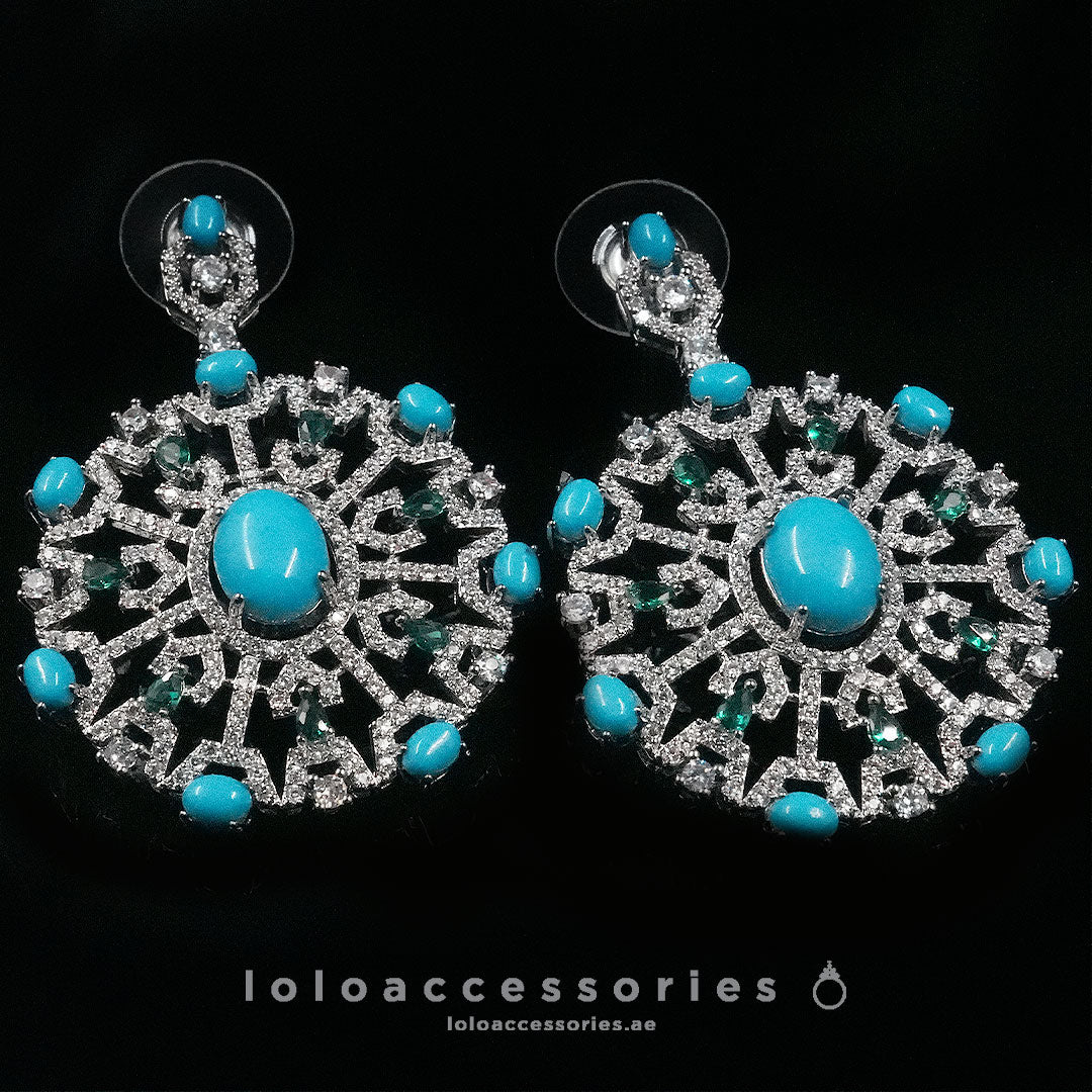 Lolo'accessories Necklace earring  Set LA140