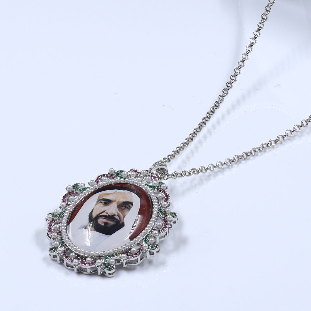 Gold-Plated Necklace Emirati King (LA028)