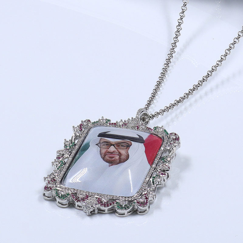 Gold-Plated Necklace Emirati King (LA029)