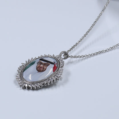 Gold-Plated Necklace Emirati King (LA030)