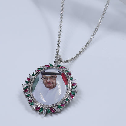 Gold-Plated Necklace Emirati King (LA030)