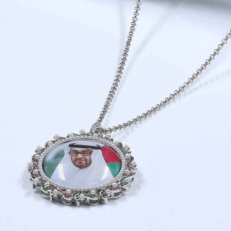 Gold-Plated Necklace Emirati King (LA031)