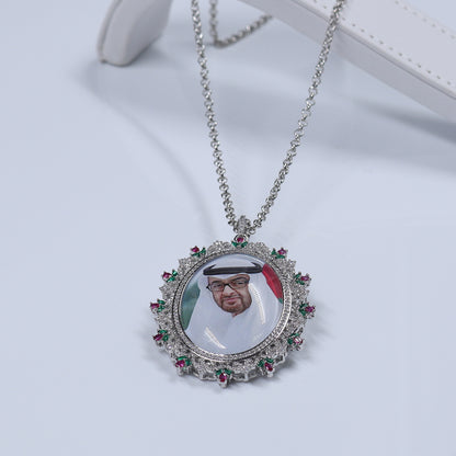 Gold-Plated Necklace Emirati King (LA032)