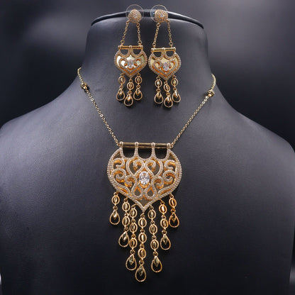 Lolo'accessories Necklace earring Set LA144