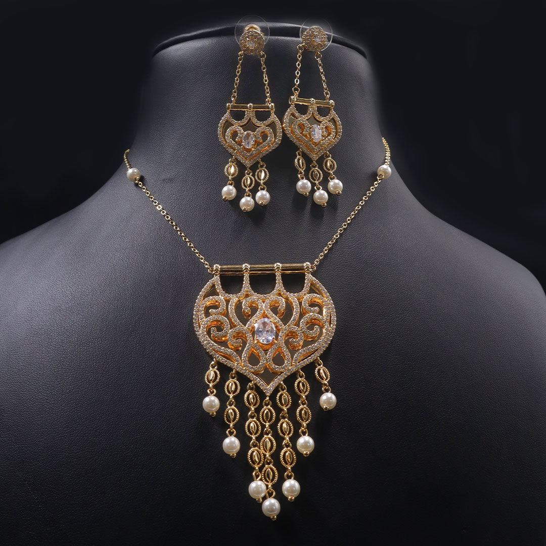 Lolo'accessories Necklace earring Set LA136